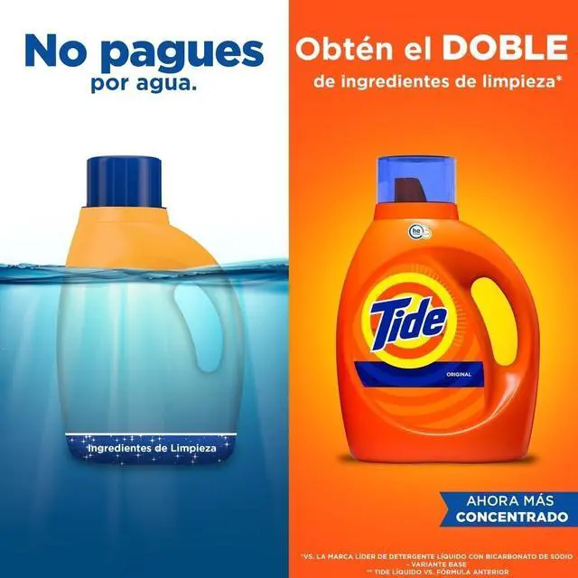 Alt view image 5 of 6 - Tide Laundry Detergent Liquid, Original Scent, 64 Loads, 84 FL OZ, Works on 100% of Common Stains, Laundry Soap, Liquid Laundry Detergent