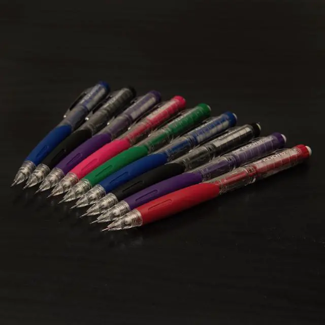 Alt view image 4 of 6 - Pentel Twist-Erase CLICK Mechanical Pencil 0.7mm HB Black Lead 6/Pk PD277TLBPS6M