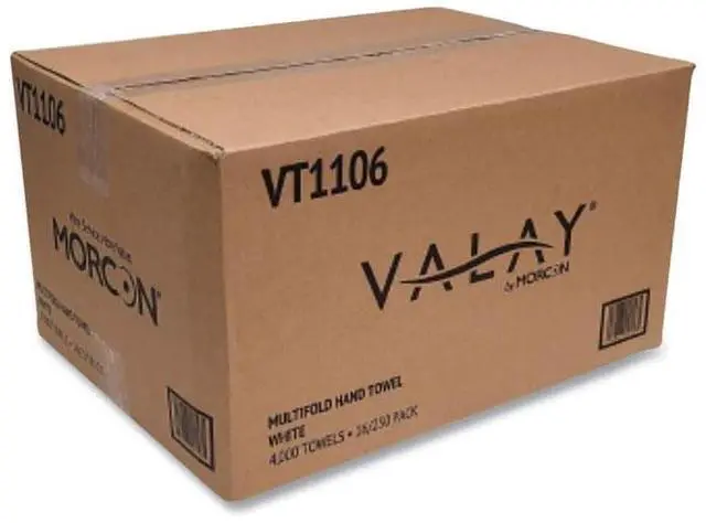 Alt view image 4 of 4 - Valay Multifold Paper Towels White 16 Packs VT1106