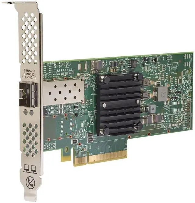 Alt view image 9 of 9 - Lenovo ThinkSystem Broadcom 57414 10/25GbE SFP28 2-Port PCIe Ethernet Adapter