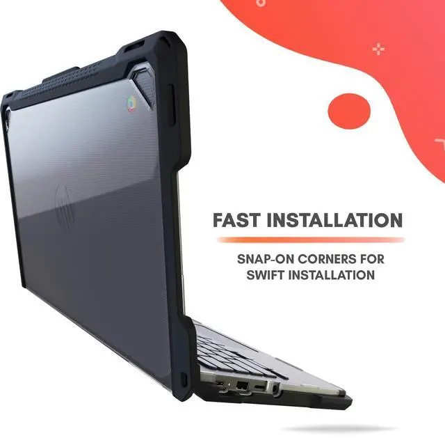 Alt view image 13 of 13 - Shell HP G8/ G9 EE, 11" - Rugged Hard Shell Case for HP Chromebook G8 / G9 EE, 11" (10/2020)