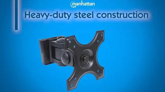 Alt view image 15 of 16 - Manhattan Adjustable Wall Mount - Supports One 13" - 22" Display Up To 26 Lbs