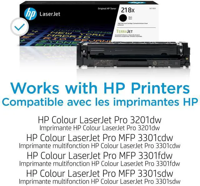 Alt view image 7 of 12 - HP 218X High Yield Black Original LaserJet Toner Cartridge, ~3,200 pages black,