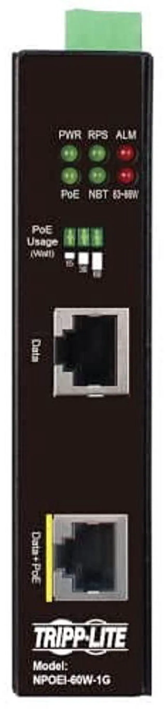 Alt view image 12 of 14 - Tripp Lite NPOEI-60W-1G PoE Injector NPOEI60W1G