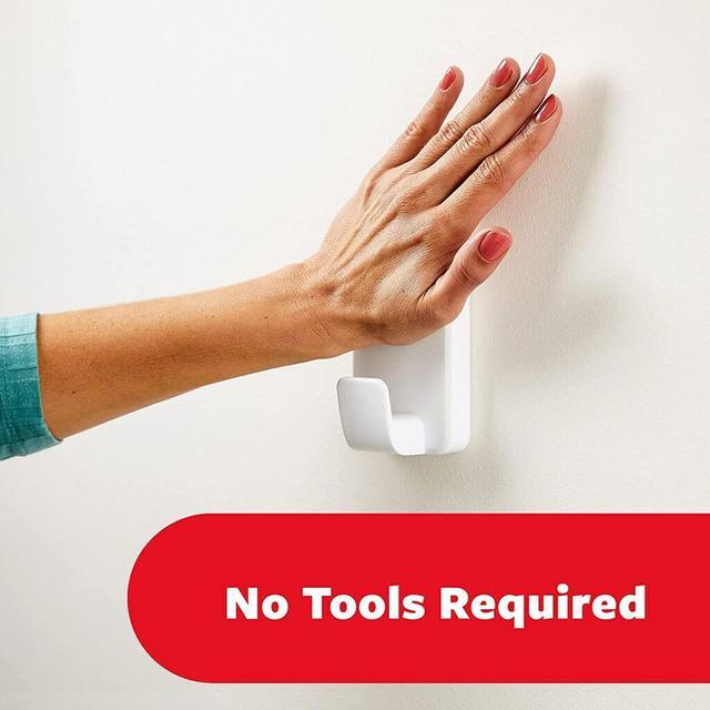 Alt view image 14 of 14 - Command X-Large Utility Hooks White 2/Pack (17011-2ES)