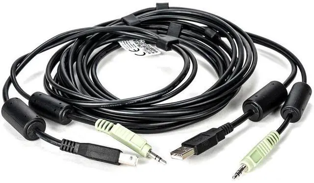 Main image of Avocent 10 ft. 4-port desktop USB keyboard, mouse & HDMI video cable with audio - Use with SV220H-001 or SV240H-001 CBL0131
