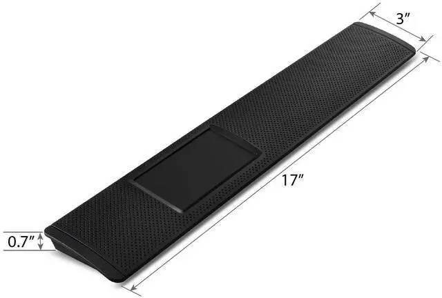 Alt view image 15 of 16 - Adesso iMouse T60 TouchPad - Optical - Wireless - 32.81 ft - Radio Frequency - 2.40 GHz - USB - 1600 dpi - SymmetricalAA Battery Supported