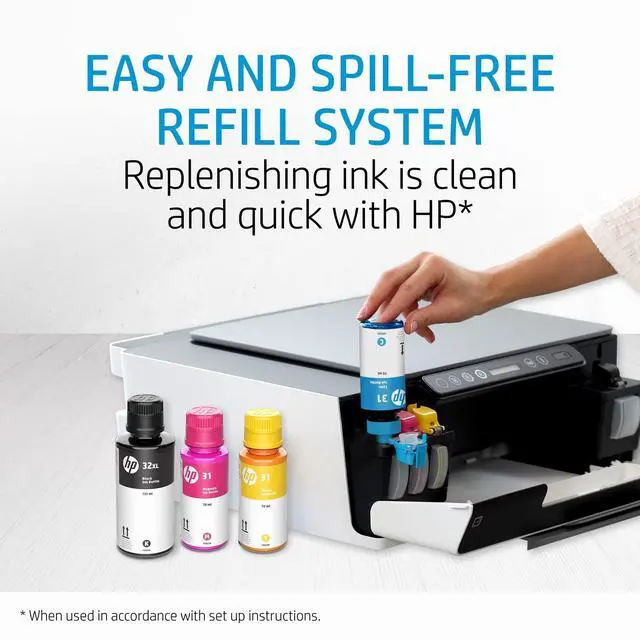 Alt view image 16 of 17 - HP 32XL 135-ml Black Original Ink Bottle, 1VV24AN
