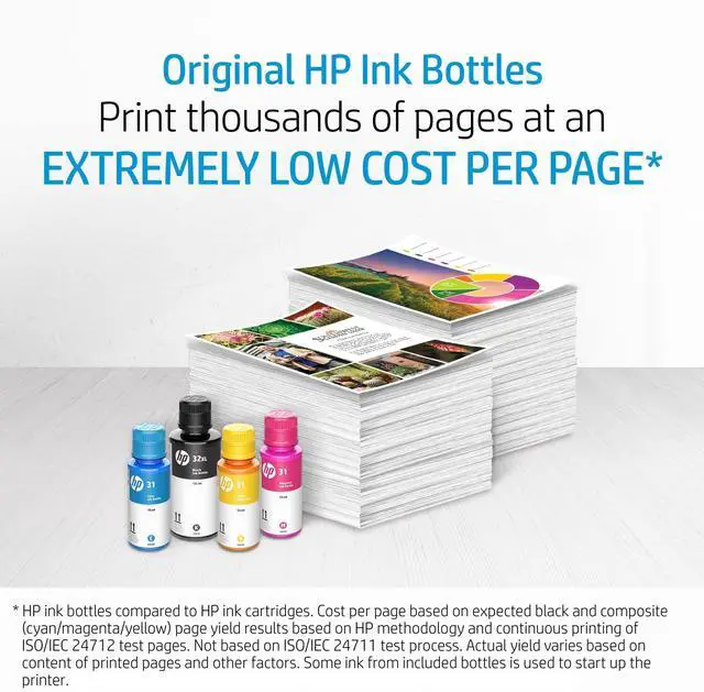 Alt view image 15 of 17 - HP 32XL 135-ml Black Original Ink Bottle, 1VV24AN