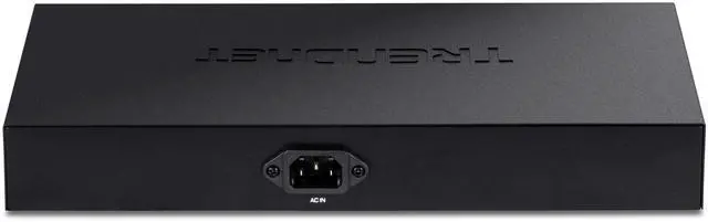 Alt view image 9 of 10 - TRENDnet 10-Port Gigabit Web Smart PoE+ Switch with 8 Gigabit PoE+ Ports, 2 SFP Slots, 130W PoE Budget, VLAN, QoS, LACP, IPv4/IPv6 Static Routing,Lifetime Protection, Black, TPE-1021WS
