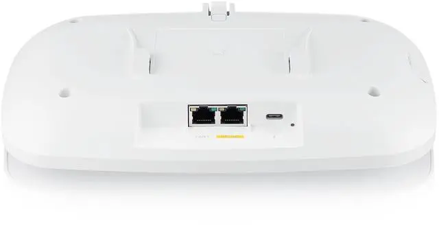 Alt view image 9 of 13 - Zyxel NebulaFlex WBE630S Tri Band Wi-Fi 7 IEEE 802.11 a/b/g/n/ac/ax/be 12.30 Gbit/s Wireless Access Point 2.40 GHz, 5 GHz, 6 GHz - 2x Network (RJ-45) - 2.5 Gigabit Ethernet, Gigabit Ethernet