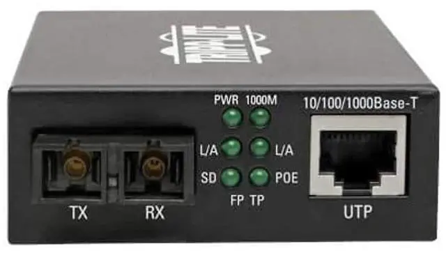 Alt view image 11 of 13 - Tripp Lite N785-P01-SC-MM1 Transceiver/Media Converter