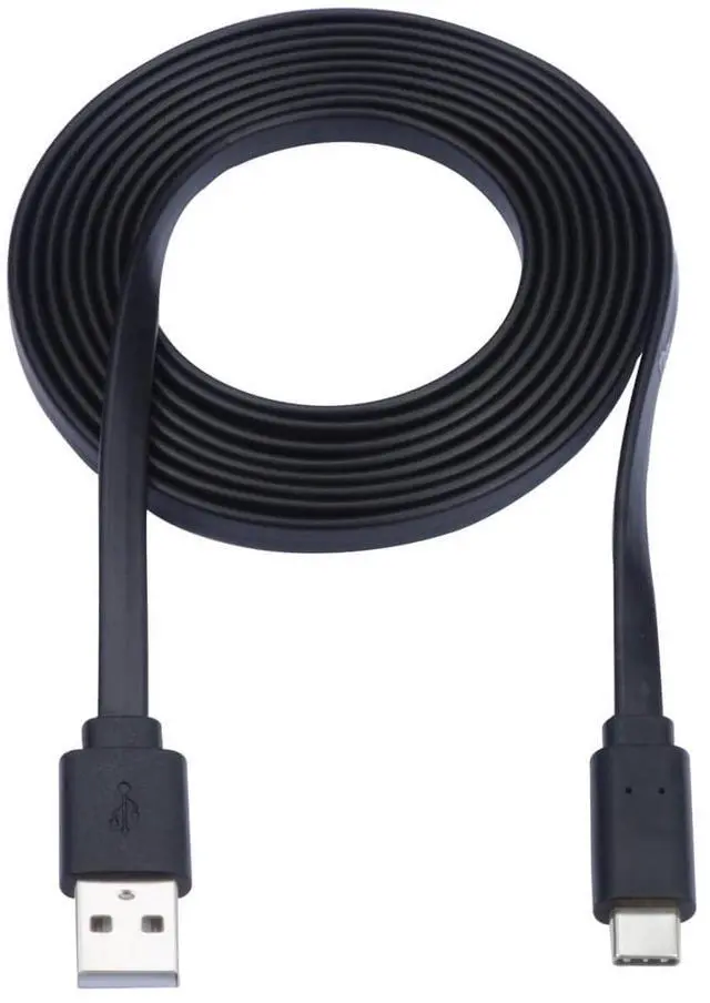Alt view image 12 of 14 - Tripp Lite USB-A to USB-C Flat Cable (M/M) Black 3 ft. (0.9 m)