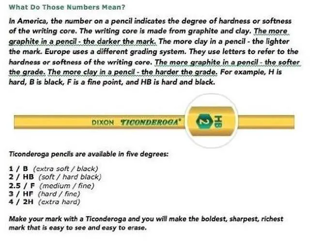 Alt view image 4 of 7 - Tri-Write Triangular Pencil HB #2 Black Lead Yellow Barrel 8/Pack X13852