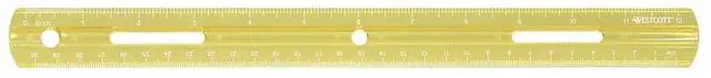 Alt view image 2 of 4 - Westcott Plastic Ruler Standard/Metric 12" Assorted Translucent Colors 17722