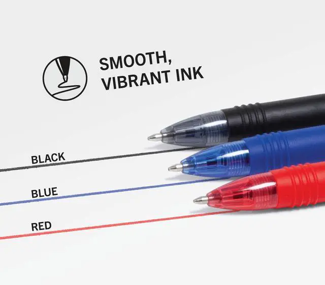 Alt view image 5 of 6 - Zebra Z-Grip Ballpoint Pen Retractable Medium 1 mm Assorted Colors 24Pk 12224