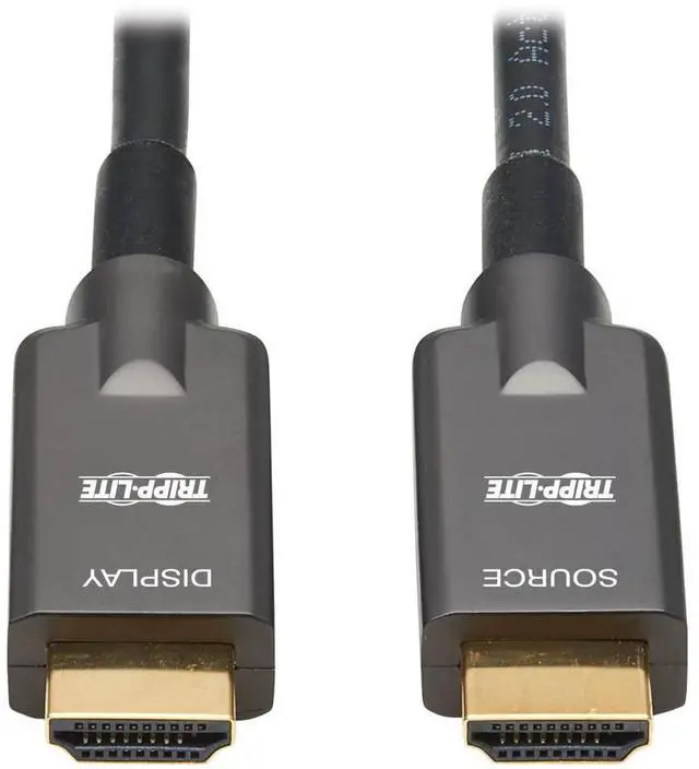 Alt view image 14 of 17 - Tripp Lite P568FA-10M Fiber Optic Audio-Video Cable