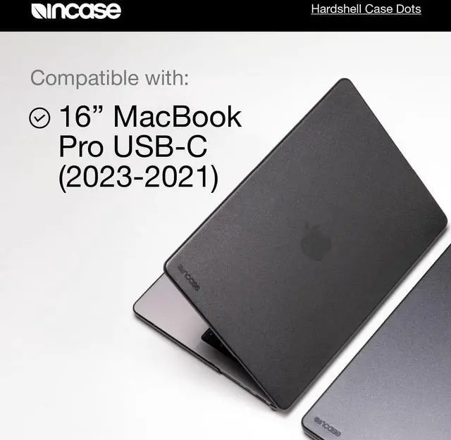 Alt view image 3 of 14 - Incase Hardshell Case for MacBook Pro 16-inch 2021 Dots