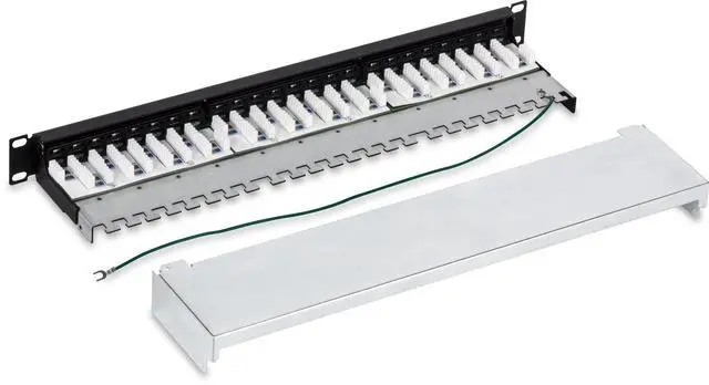 Alt view image 17 of 20 - TRENDnet TC-P24C6AS 24-port Cat6A Shielded 1U Patch Panel, 1000BASE-T / 10GBASE-T Support, compatible with cat5e, cat6, cat6a, 110 or Krone type