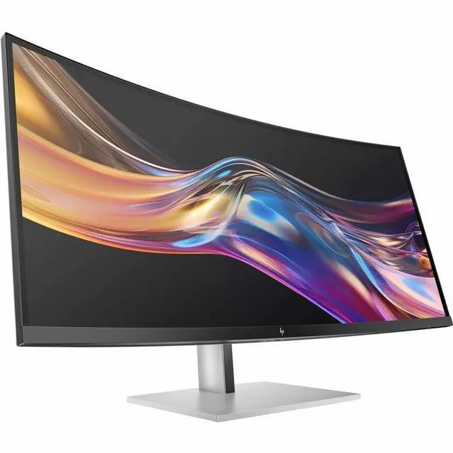 Alt view image 11 of 13 - HP Series 7 Pro 37.5 inch WQHD+ Thunderbolt 4 Monitor - 738pu 37.5" WQHD+ (3840