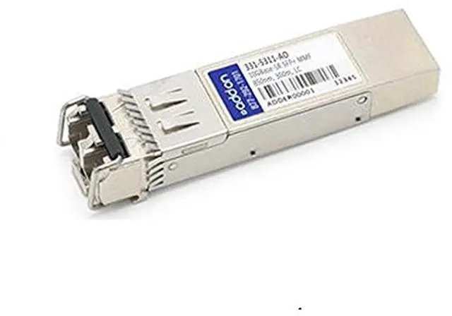 Alt view image 11 of 13 - AddOn HP 455883-B21 Compatible 10GBase-SR SFP+ Transceiver (MMF, 850nm, 300m, LC, DOM)