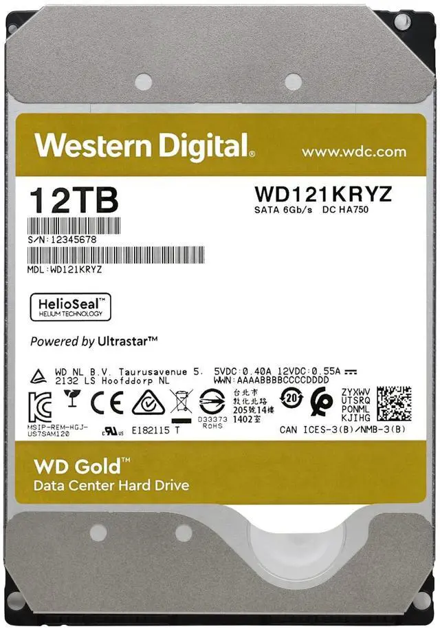 Alt view image 15 of 20 - WD Red Pro WD161KFGX 16TB 7200 RPM 512MB Cache SATA 6.0Gb/s 3.5" Internal Hard Drive