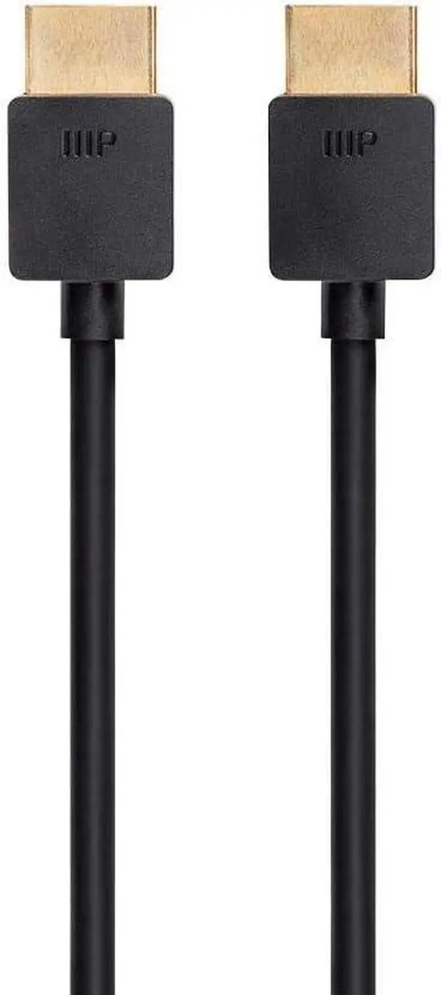 Alt view image 14 of 17 - Monoprice 8K HDMI Cable - 3 Feet - Black | Ultra High Speed, 8K@60Hz & 4k@120Hz, Dynamic HDR, 48Gbps, eARC, Compatible with PS 5 / PS 5 Digital Edition / Xbox Series X & S and More - Ultra Slim Series