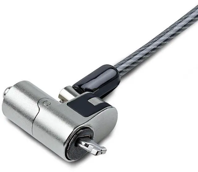 Alt view image 2 of 7 - StarTech 6ft Nano Laptop Cable Lock NANOKLAPTOPLOCK