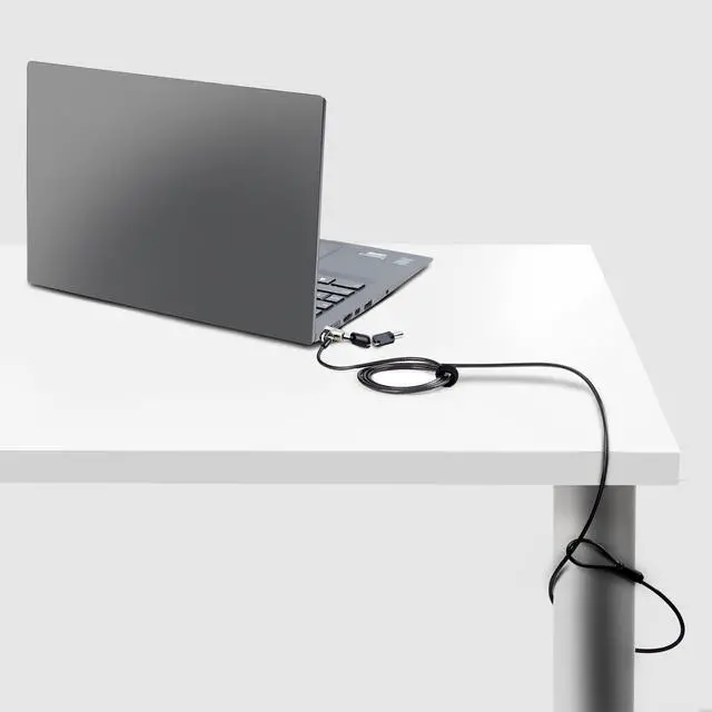 Alt view image 5 of 7 - StarTech 6ft Nano Laptop Cable Lock NANOKLAPTOPLOCK