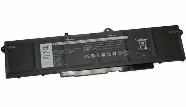 Main image of BTI Replacement Laptop Li-ion Battery for Dell, 11.4V, 6-Cell, 97Wh 53XP7-BTI