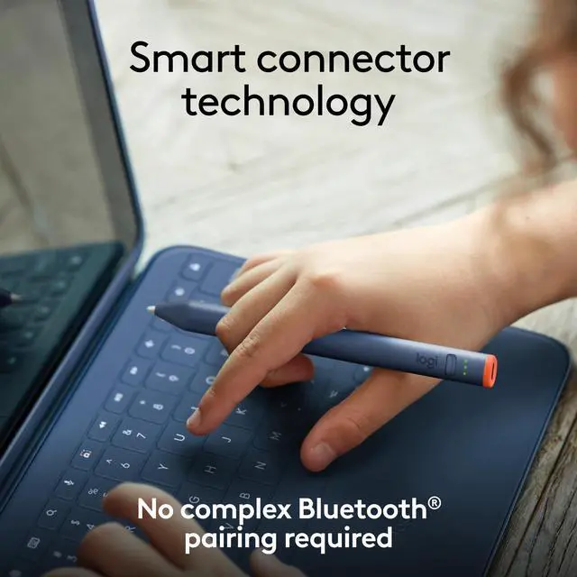 Alt view image 15 of 16 - Logitech RUGGED COMBO 4 Protective keyboard case for iPad (10th gen) 920-011133