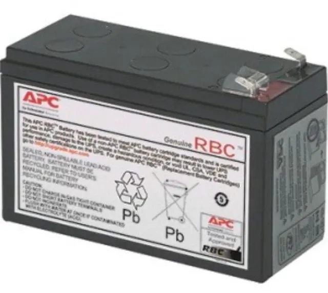 Alt view image 8 of 9 - Apc By Schneider Electric Replacement Battery Cartridge #154