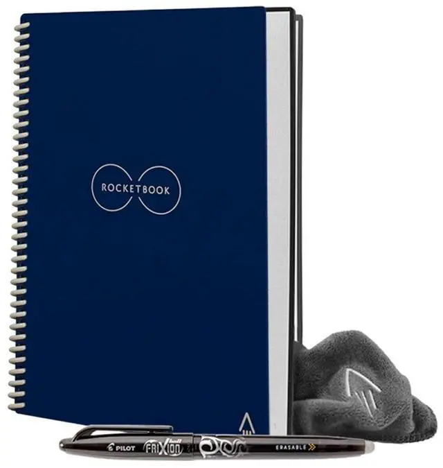 Alt view image 5 of 7 - Core Smart Notebook Dotted Rule Midnight Blue Cover 11x8.5 16 Sheets EVRLRCCDFFR