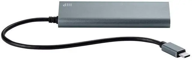 Alt view image 11 of 13 - Monoprice 4 Port USB-C Hub - Aluminum, SuperSpeed Transfer Rates, Compatible With Apple MacBook, Google Chromebook & More