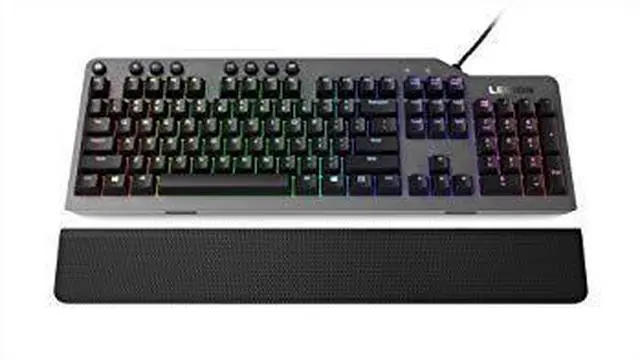 Alt view image 18 of 19 - Lenovo Legion K500 RGB Mechanical Gaming Keyboard - US English, For Gaming