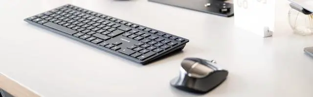 Alt view image 15 of 15 - CHERRY DW 9500 SLIM Wireless Desktop w/ Bluetooth and RF Transmission JD9500US2