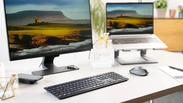 Alt view image 14 of 15 - CHERRY DW 9500 SLIM Wireless Desktop w/ Bluetooth and RF Transmission JD9500US2