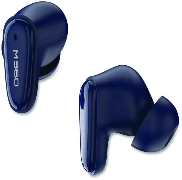 Alt view image 7 of 7 - m360 TW1800L Nemesis True Wireless Earbuds - Bluetooth Headphones with Microphone - 20H Playtime - Blue - Hi-Fi Stereo - 10mm Graphene Drivers - Magnetic Charging Case - Waterproof IPX5 - BT Version 5