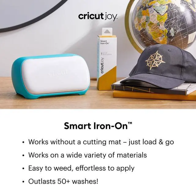 Alt view image 8 of 9 - Cricut Joy Smart Iron-On 24" x 5.5" White (2007201)