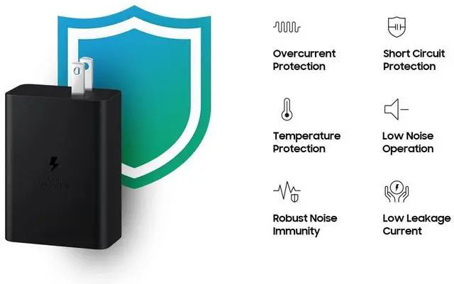 Alt view image 12 of 13 - Samsung 65W Trio Power Adapter, Black EP-T6530NBEGUS