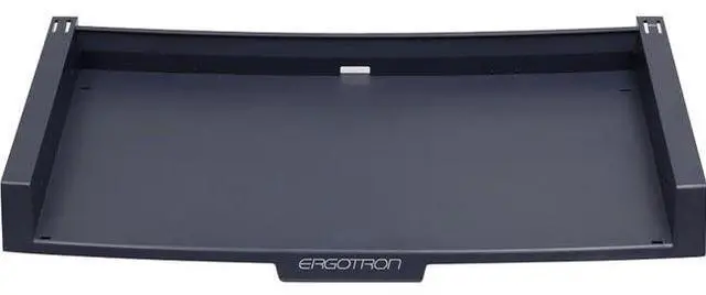 Alt view image 2 of 4 - ERGOTRON 98-150-055 KEYBOARD TRAY WITH DEBRIS BARRIER UPGRADE KIT (GRAPHITE GREY)