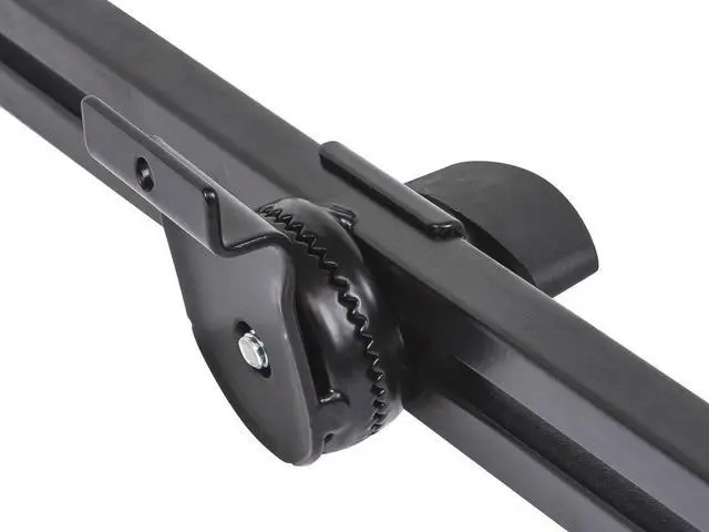 Alt view image 8 of 8 - Monoprice Electric Guitar Wall Mount, Black, Horizontal Hanger / Holder, 23in Bracket Length, Store or Display For All Standard Sized Electric Guitars