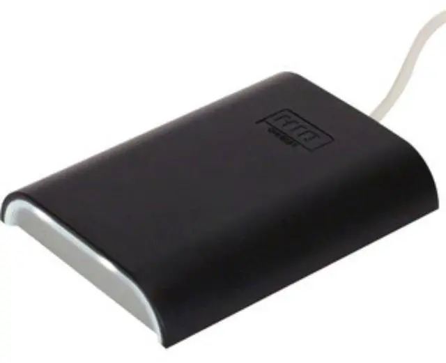 Alt view image 7 of 8 - HID Omnikey 5427 Contactless Smart Card Reader, Gen 2, USB 2.0, Removable Card Retainer, Dual Freq Read, Native CCID - R54270101