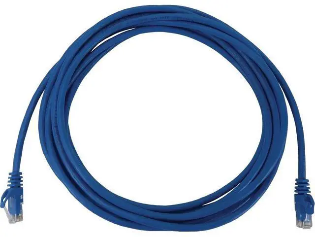 Alt view image 6 of 9 - Tripp Lite Cat6a 10G Snagless Molded UTP Ethernet Cable (RJ45 M/M), PoE, Blue, 10 ft. (3.1 m) - 10 ft Category 6a Network Cable for Network Device, Switch, Patch Panel, Server, Router, Hub, Printer, C