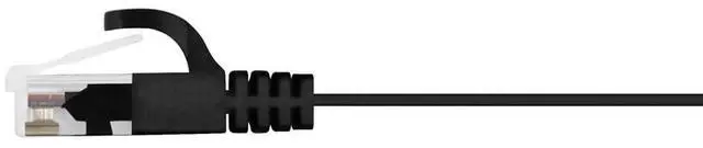 Alt view image 15 of 19 - Monoprice Cat5e Ethernet Patch Cable - 14 Feet - Black | Network Internet Cord - RJ45, Flat,Stranded, 350Mhz, UTP, Pure Bare Copper Wire, 30AWG