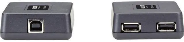 Alt view image 6 of 10 - Black Box Network Services IC282A 2 Port Usb 1.1 & 2.0 Exte