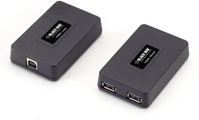 Alt view image 10 of 10 - Black Box Network Services IC282A 2 Port Usb 1.1 & 2.0 Exte