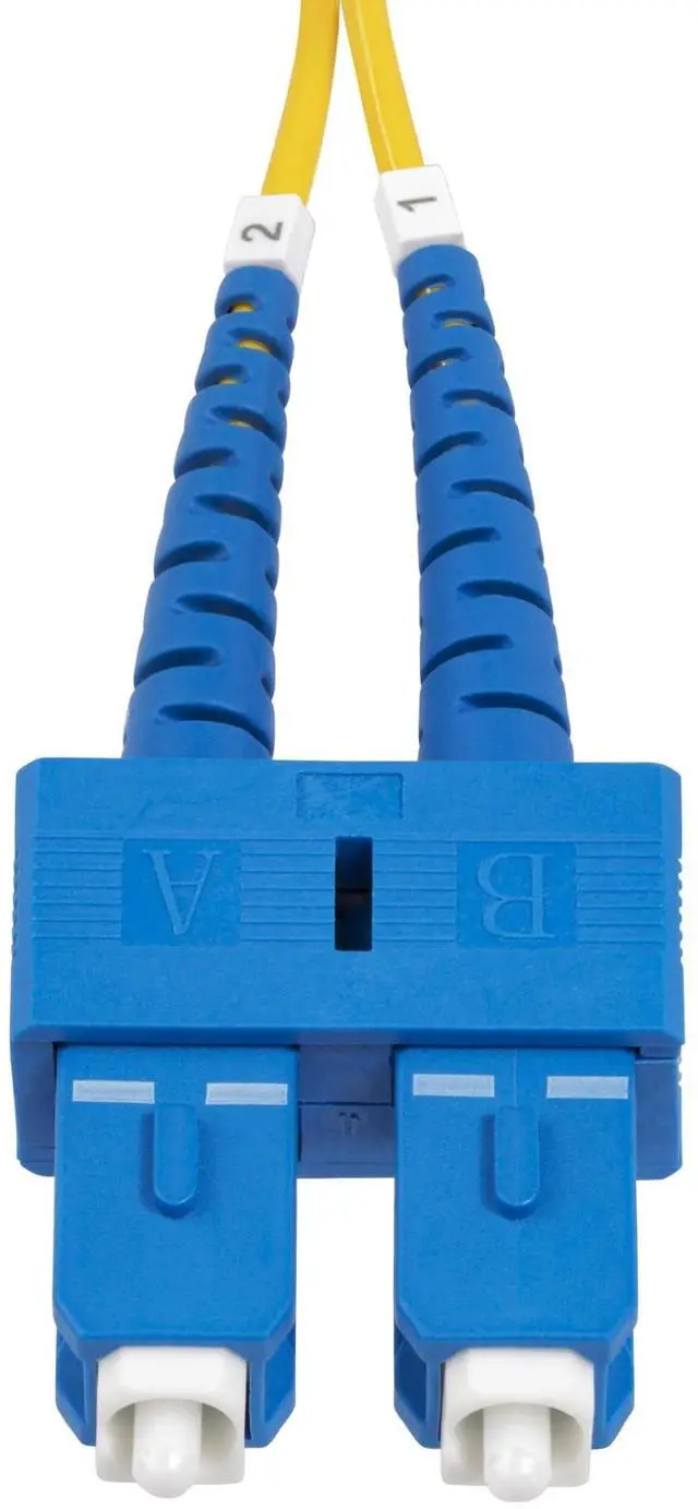 Alt view image 4 of 5 - StarTech 5m 16.4ft SC to SC UPC OS2 Single Mode Duplex Fiber Optic Cable 9/125 40G/100G Low Insertion Loss LSZH Jumper Cord