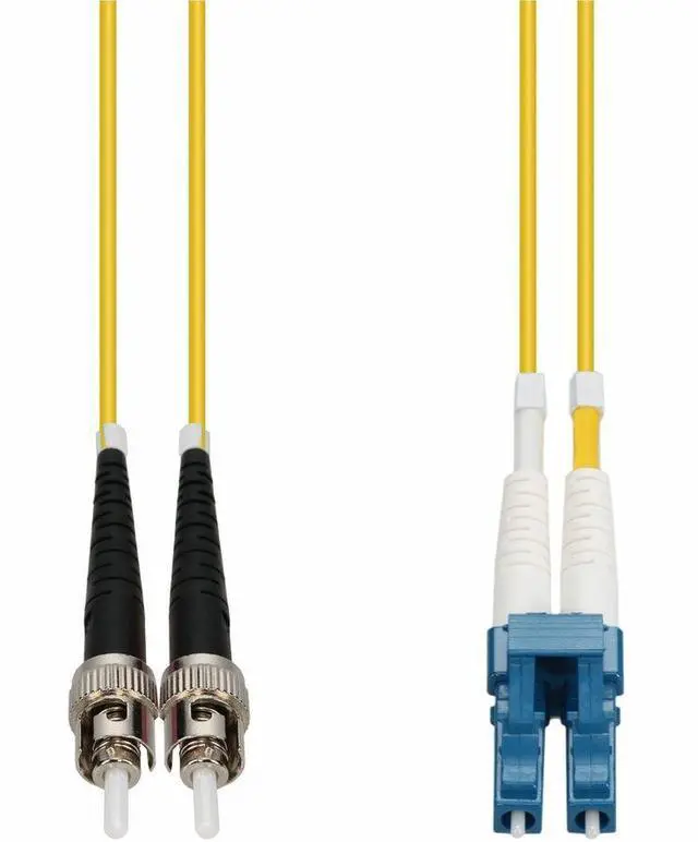 Alt view image 4 of 7 - AddOn ADD-ST-LC-1M9SMF 3.28 ft. Yellow Single-Mode fiber (SMF) Simplex SC/LC OS1 Yellow Patch Cable