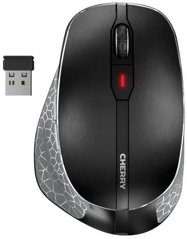 Alt view image 10 of 15 - CHERRY DW 9500 SLIM Wireless Desktop w/ Bluetooth and RF Transmission JD9500US2